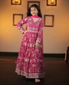 Oc 206 Heavy Faux Georgette With Embroidery Sequence Work Kids Wear Suppliers In India